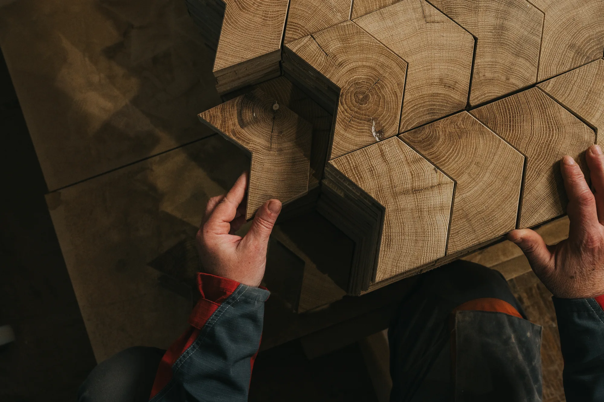 Élément being made in the OscarOno atelier