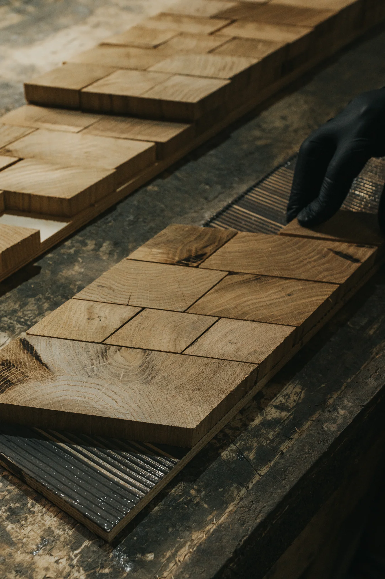 Forêt being made in the OscarOno atelier