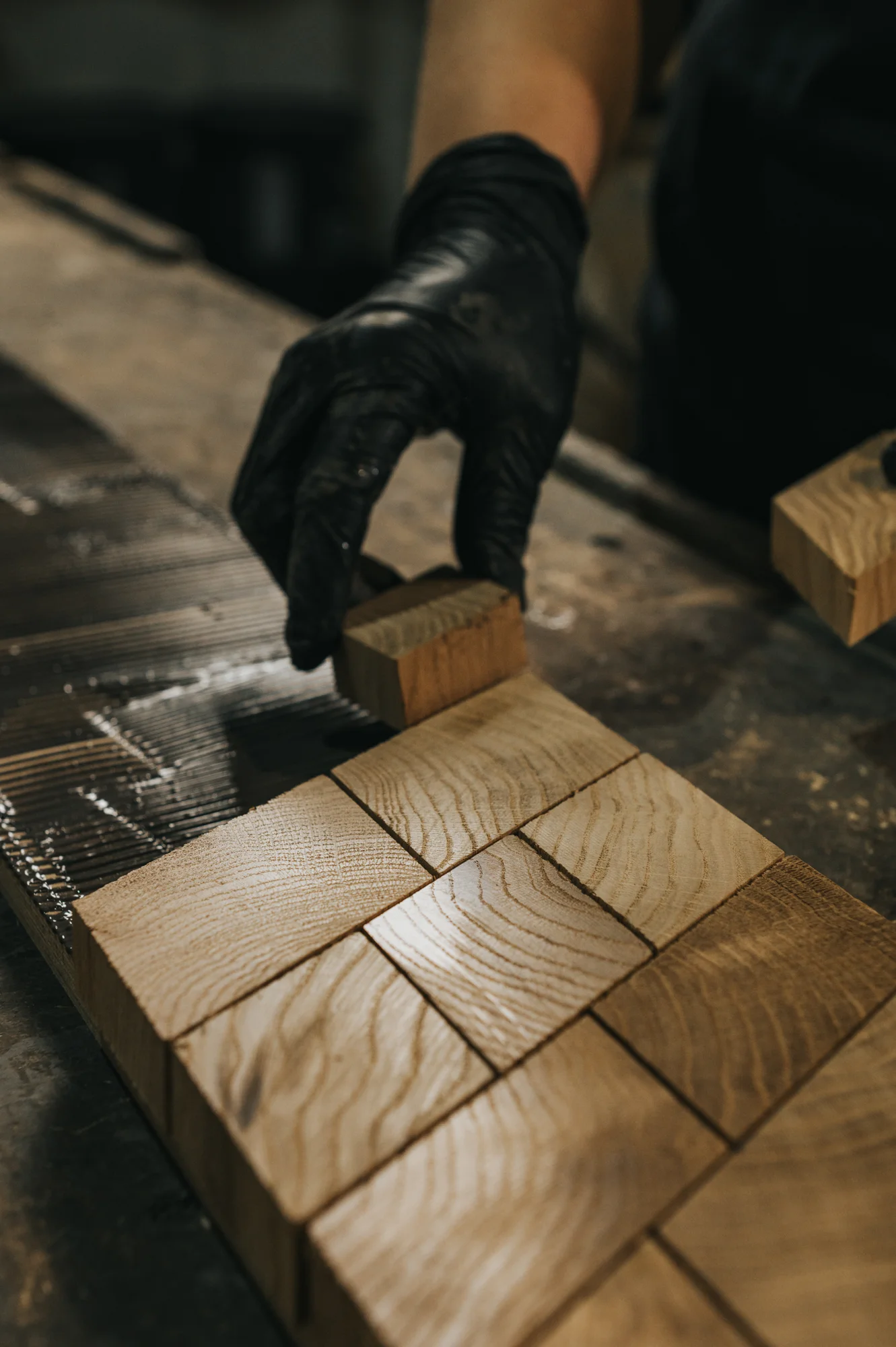 Forêt being made in the OscarOno atelier
