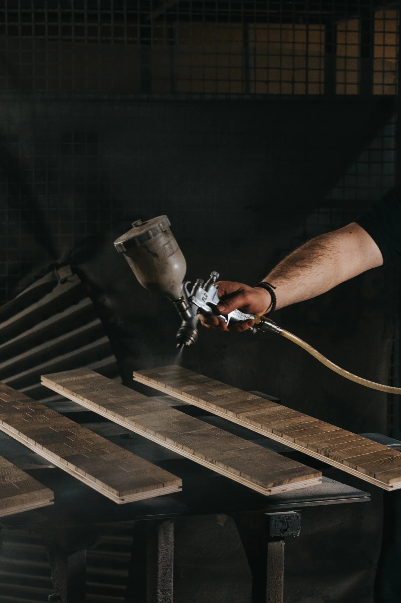 Forêt being made in the OscarOno atelier