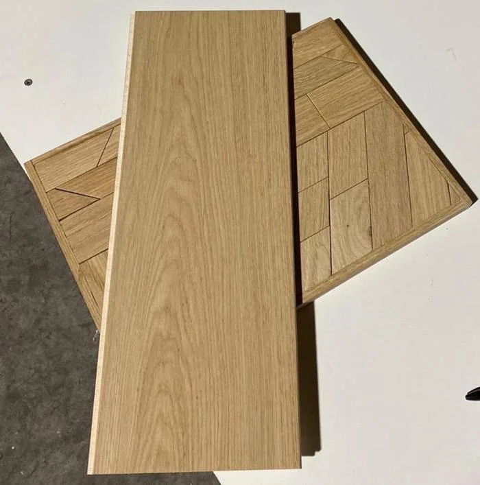 Tandem boards in the same finish as Forêt