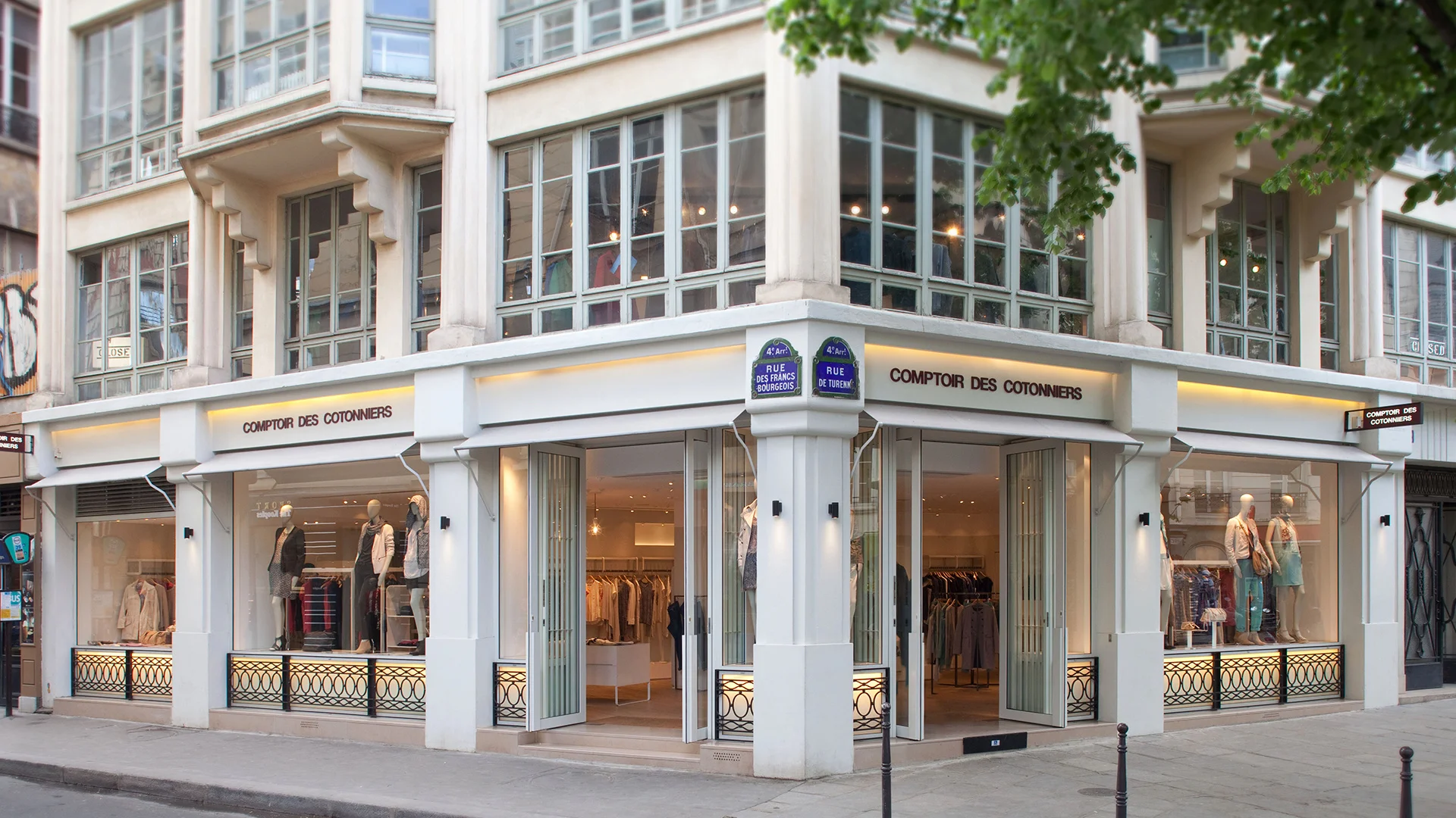 Oscarono parquet collection basics finish blanc project comptoir des cotonniers - Paris