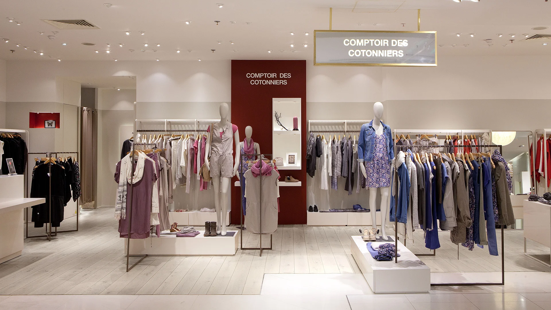 Oscarono parquet collection basics finish blanc project comptoir des cotonniers - Paris