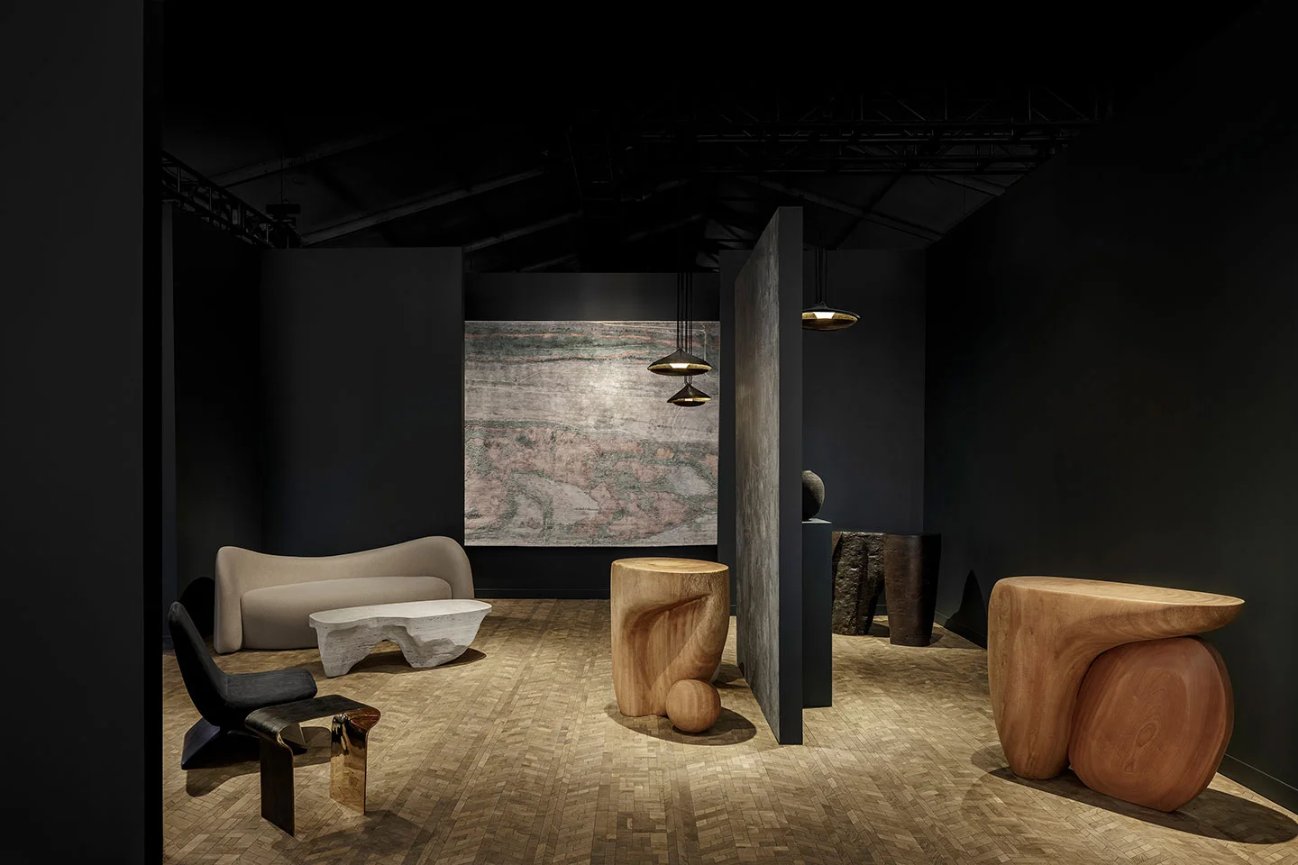 OscarOno paris foret endgrain collection ateliers courbet raphael navot design miami art basel