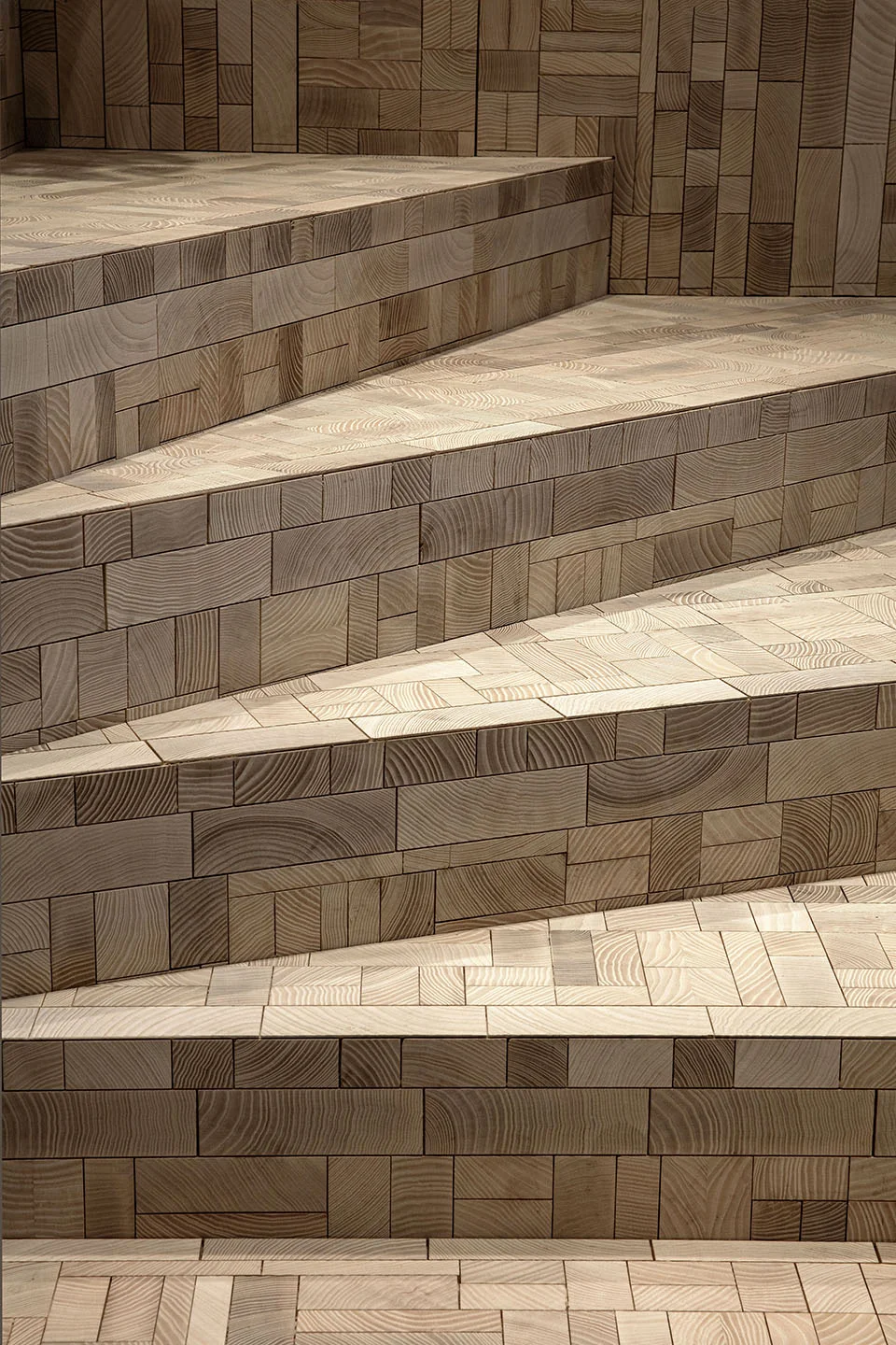 Oscarono Endgrain - Collection Forêt - Raphael Navot - Etam Mvrdv