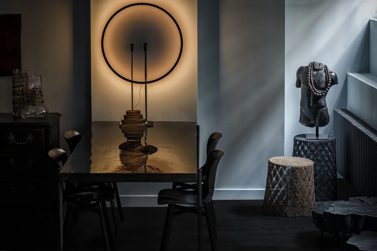 Oscarono Shou Sugi Ban - Collection Classics - Finish Rocher Charbon - Project Gallerie LSD - Paris