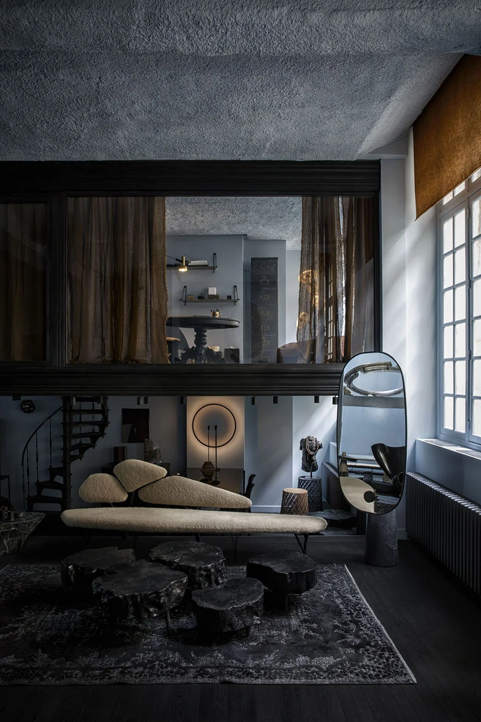 Oscarono Shou Sugi Ban - Collection Classics - Finish Rocher Charbon - Project Gallerie LSD - Paris