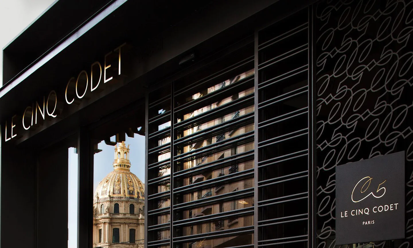 Oscarono Architecture, Collection Classics, Finish Miel Doux, Project Hotel Le Cinq Codet