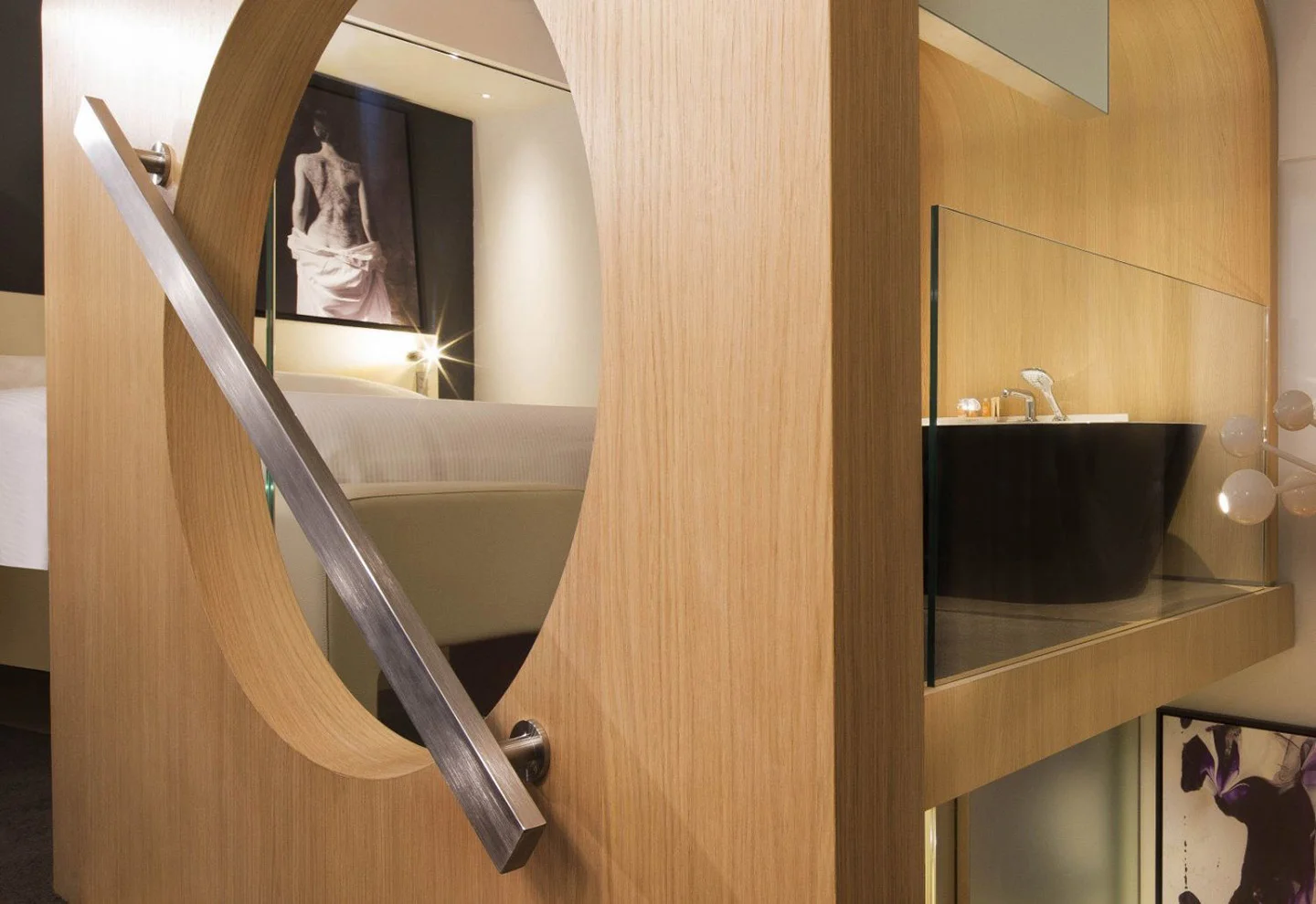 Oscarono Architecture, Collection Classics, Finish Miel Doux, Project Hotel Le Cinq Codet