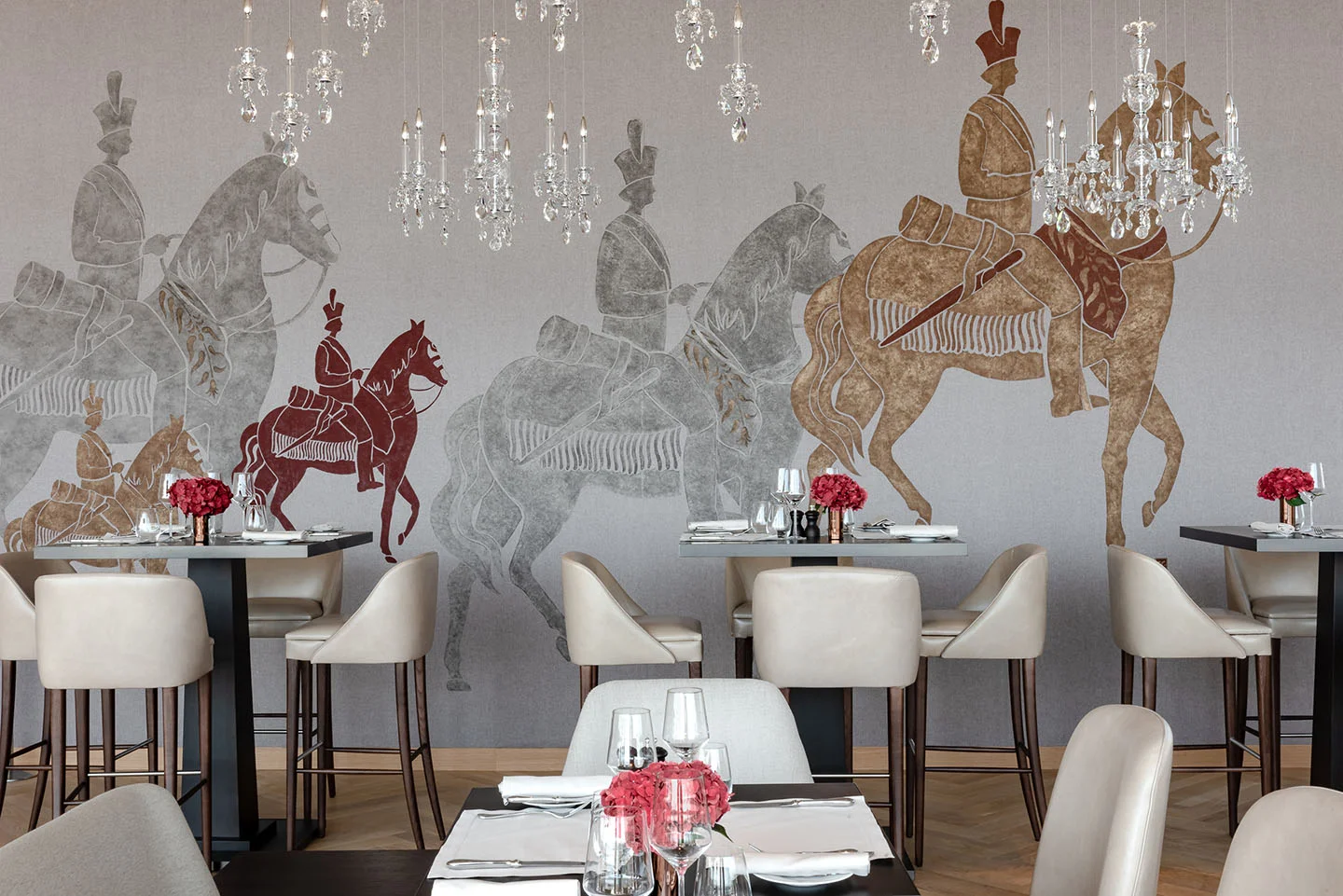 Oscarono Bogoak - Collection Classics - Finish Brun Marais - Project Hotel Le Royal Champagne