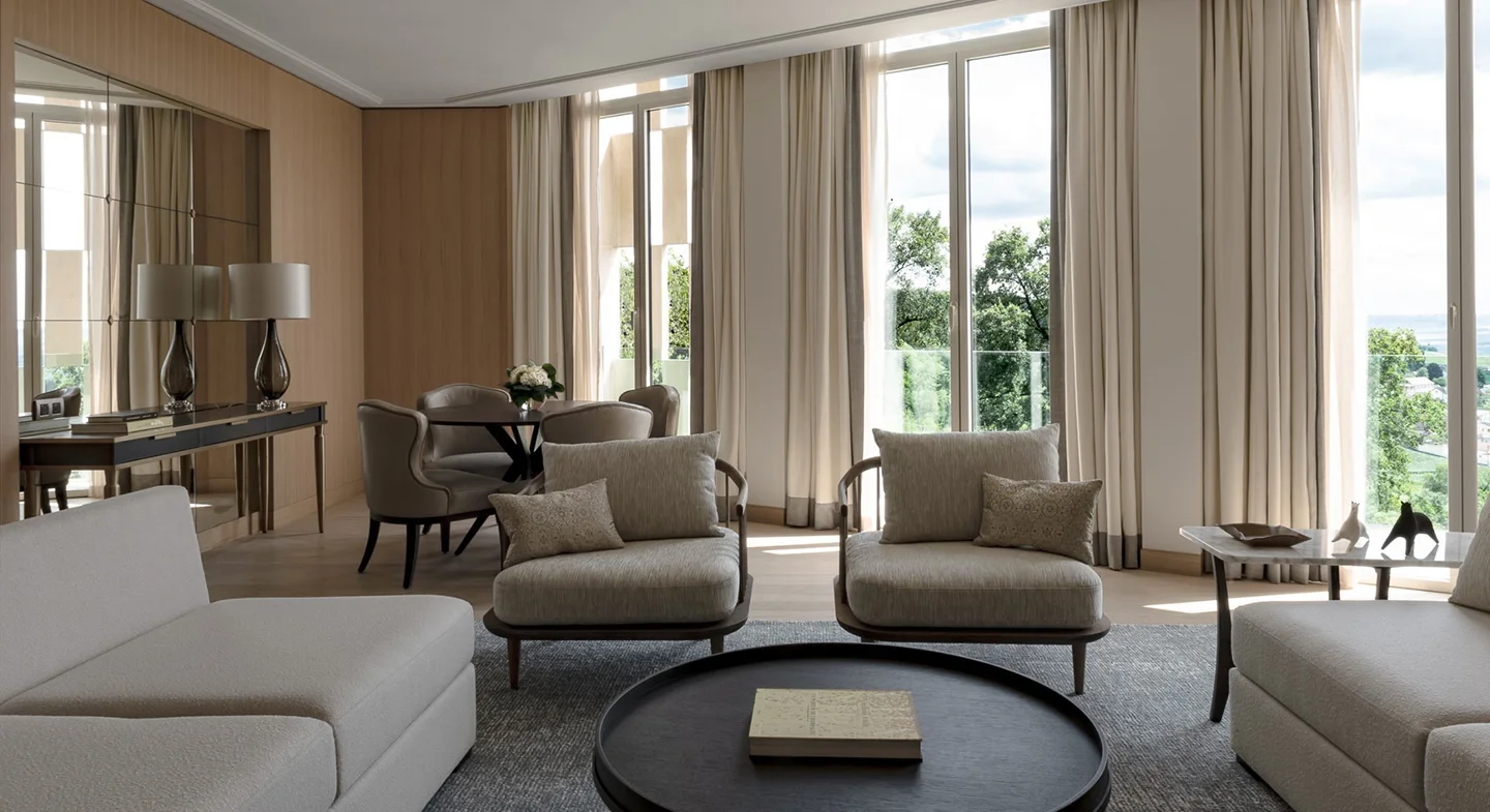 Oscarono Designer - Collection Classics - Finish Miel Doux - Project Hotel Le Royal Champagne Epernay