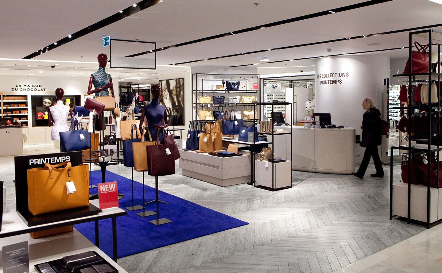 Oscarono Retail - Collection Classics - Finish Rocher-Blanc - Project Le Printemps Paris