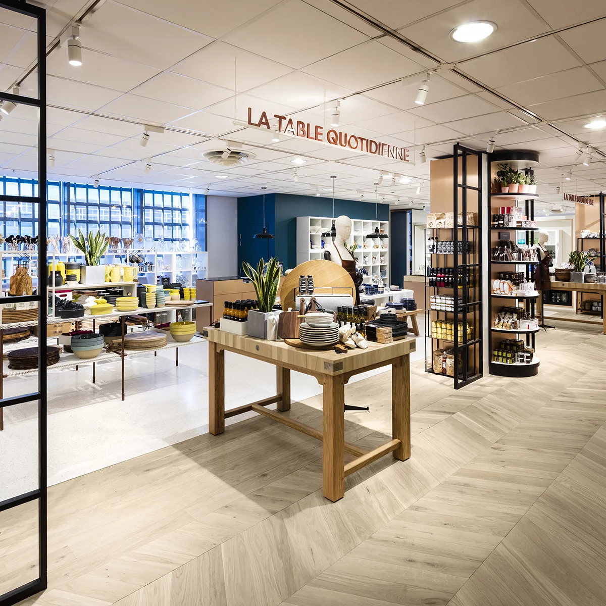 Oscarono Retail, Collection Basics, Finish Naturel, Project Printemps Haussman