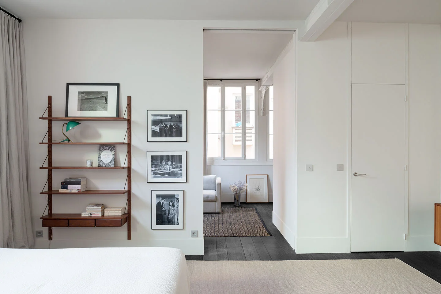 Oscarono Shou Sugi Ban - Collection Classics - Finish Rocher Noir - Project Private Appartment, Designer Annie Pate Amelie Saule