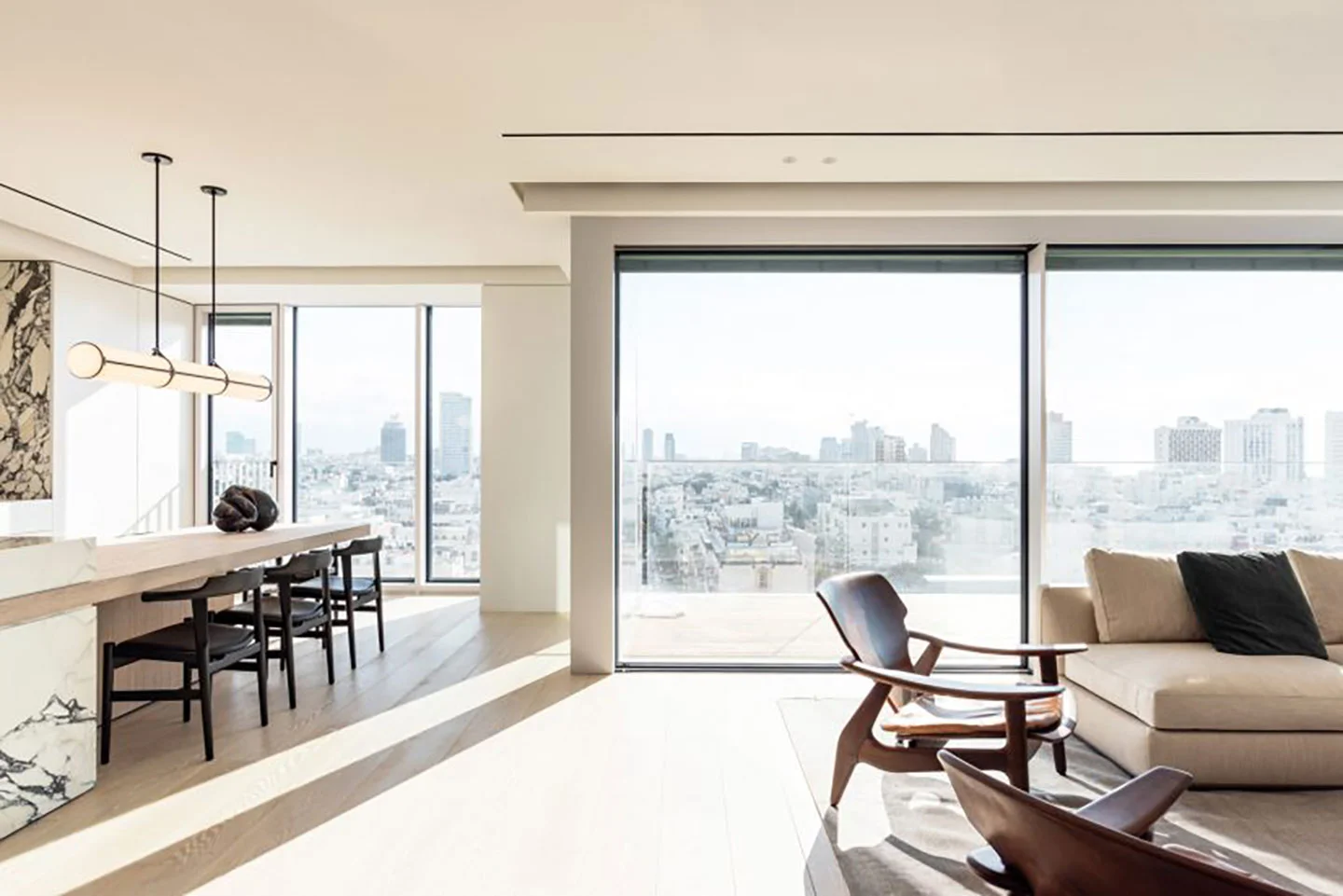 OscarOno classics collection hardwood floors dieter vander velpen blanc rose tel aviv apartment