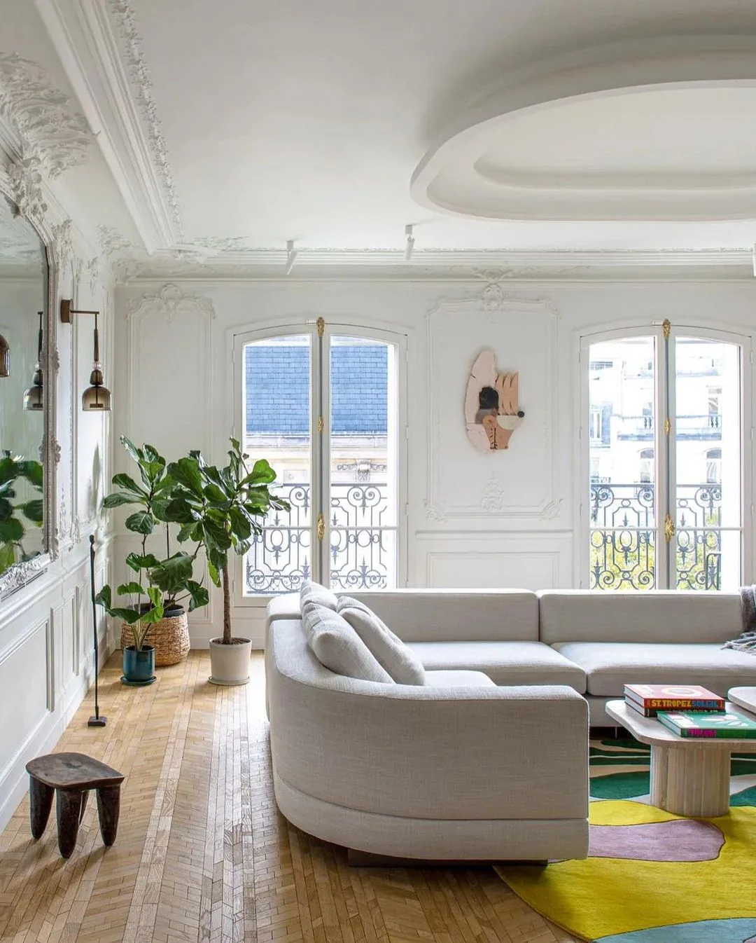 Private apartment Houssaye by Virginie Renaut