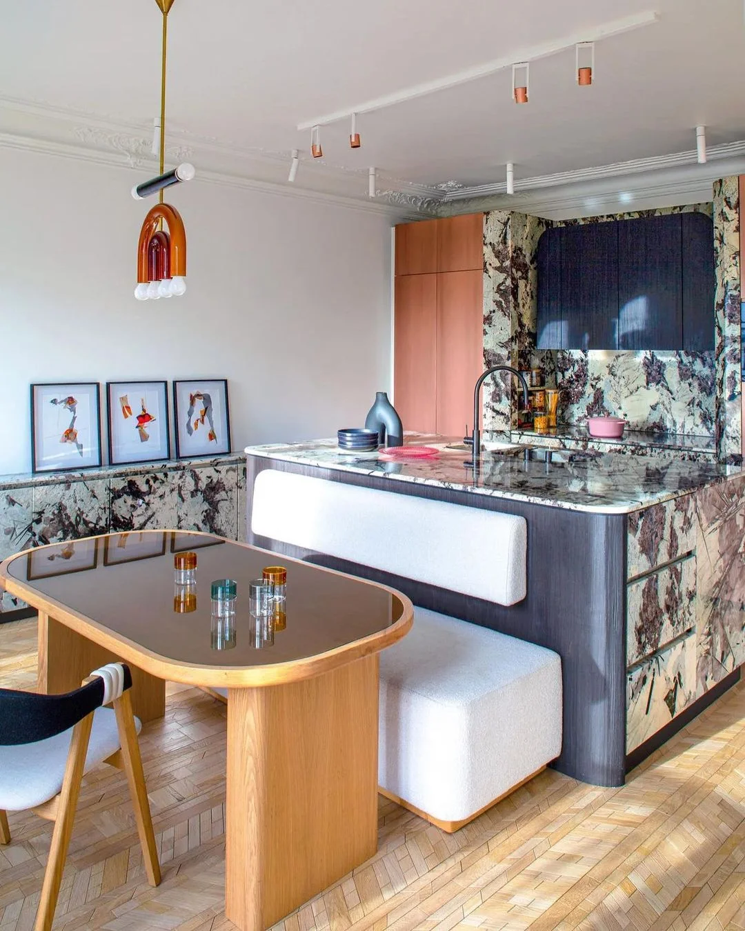 Private apartment Houssaye by Virginie Renaut