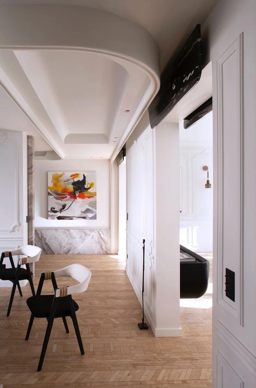 Private apartment Houssaye by Virginie Renaut