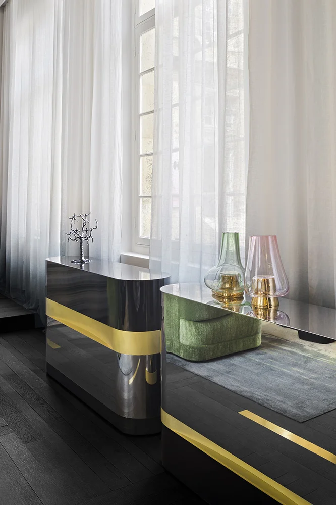 Oscarono Flooring - Collection Classics - Finish Rocher Charbon - Project Private Mansion