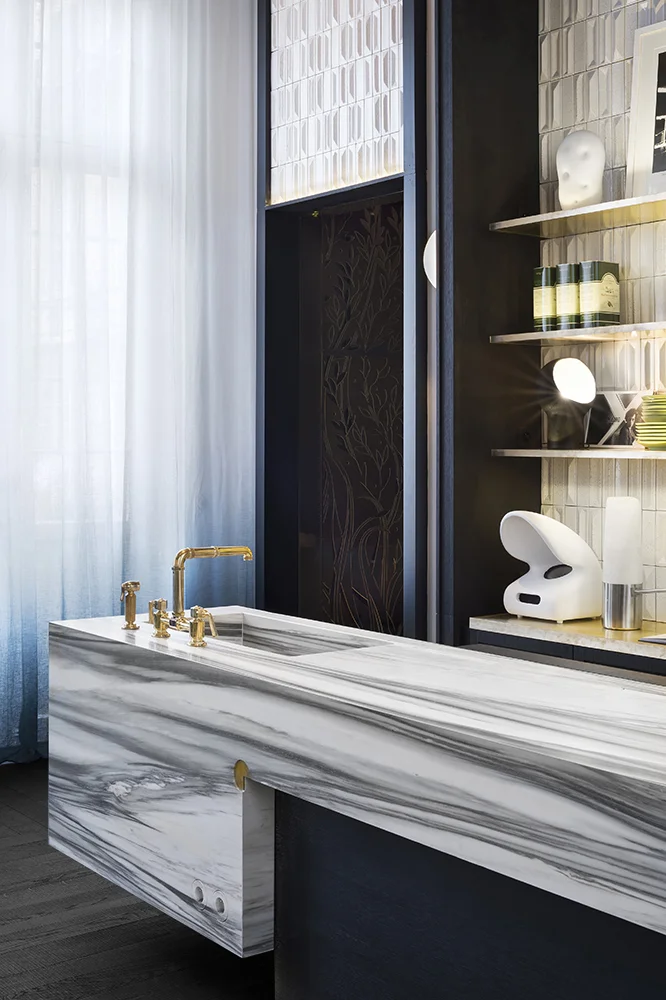 Oscarono Flooring - Collection Classics - Finish Rocher Charbon - Project Private Mansion