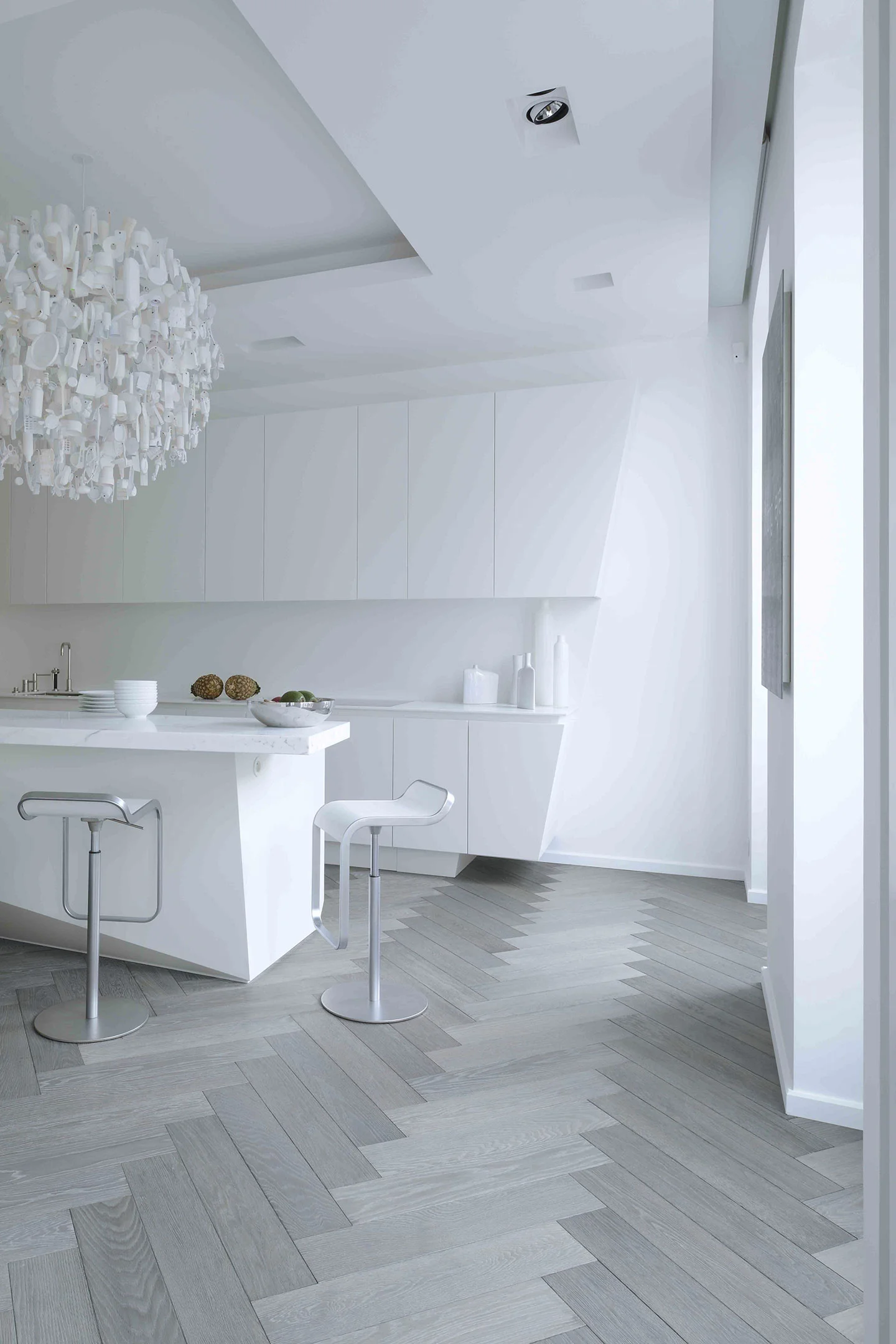 oscarono herringbone collection classics finish rocher bleu gris project frederic chane paris