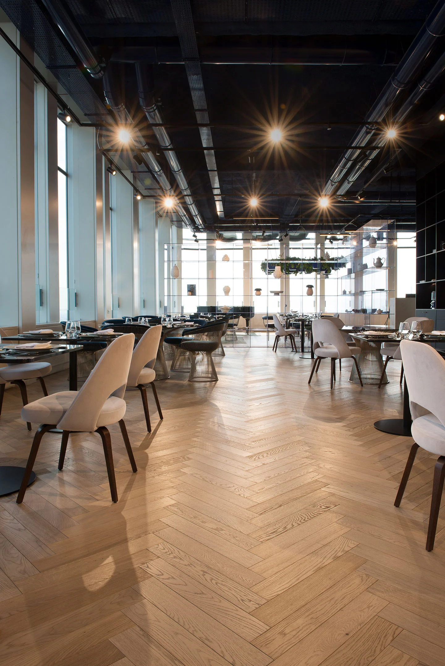Rompu in the restaurant at Tour Initiale, Paris