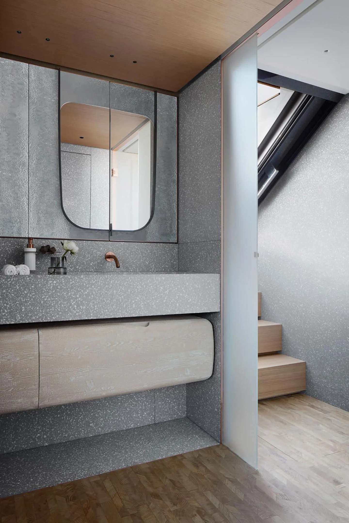 oscarono foret endgrain collection raphael navot yacht sanlorenzo bismut architecture sd118