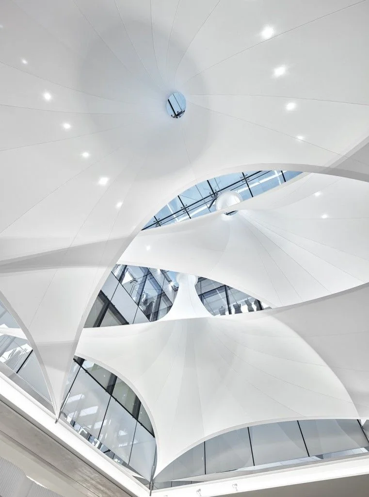 Dior, Paris, canopy ceiling
