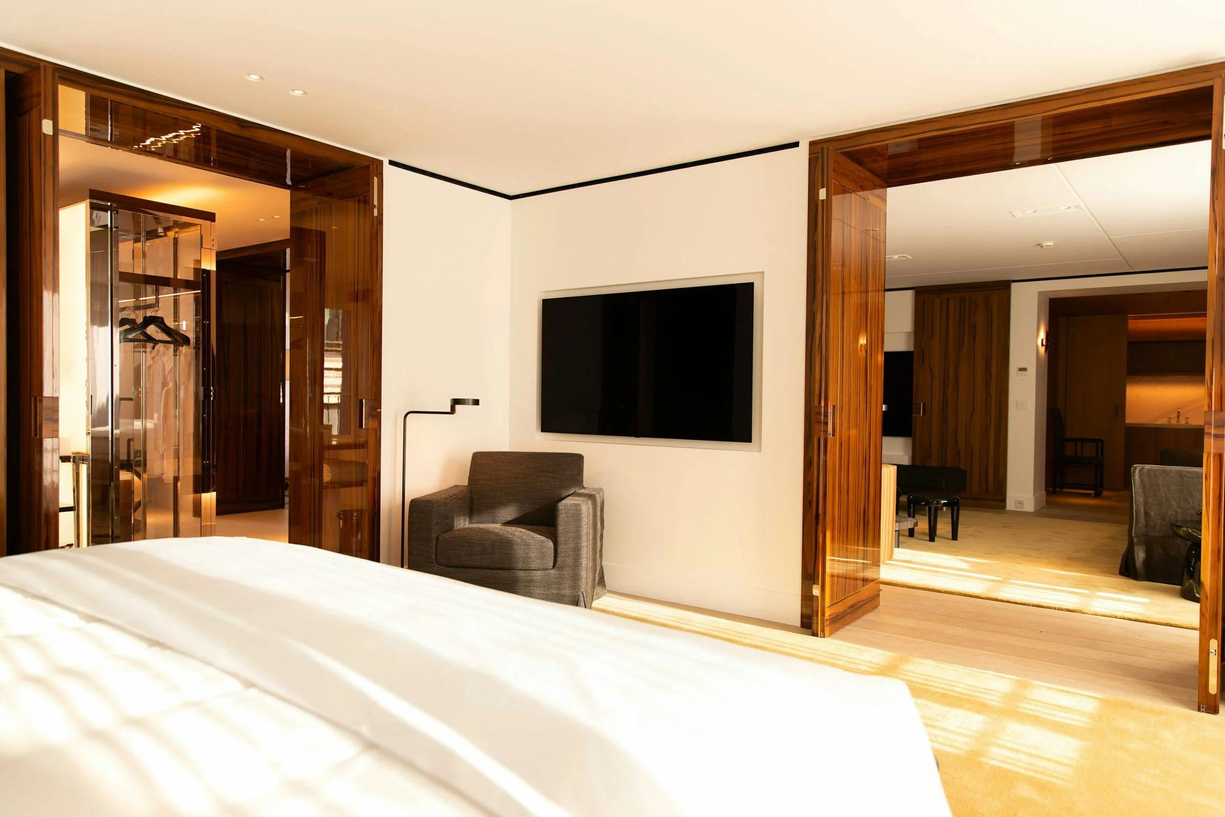 Hôtel Costes, Castiglione, Paris, room wood floor