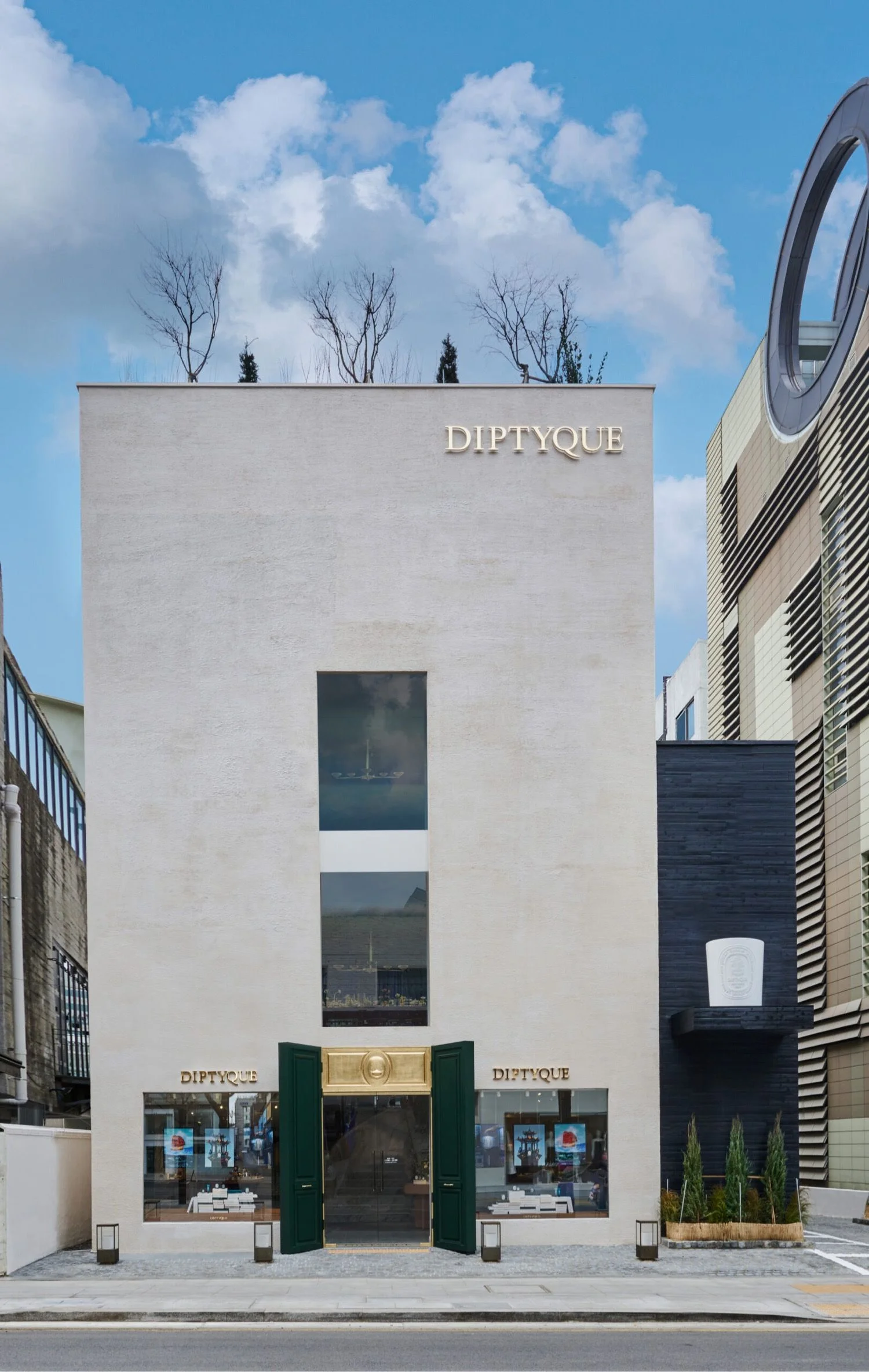 Diptyque, Garosugil, Seoul, facade