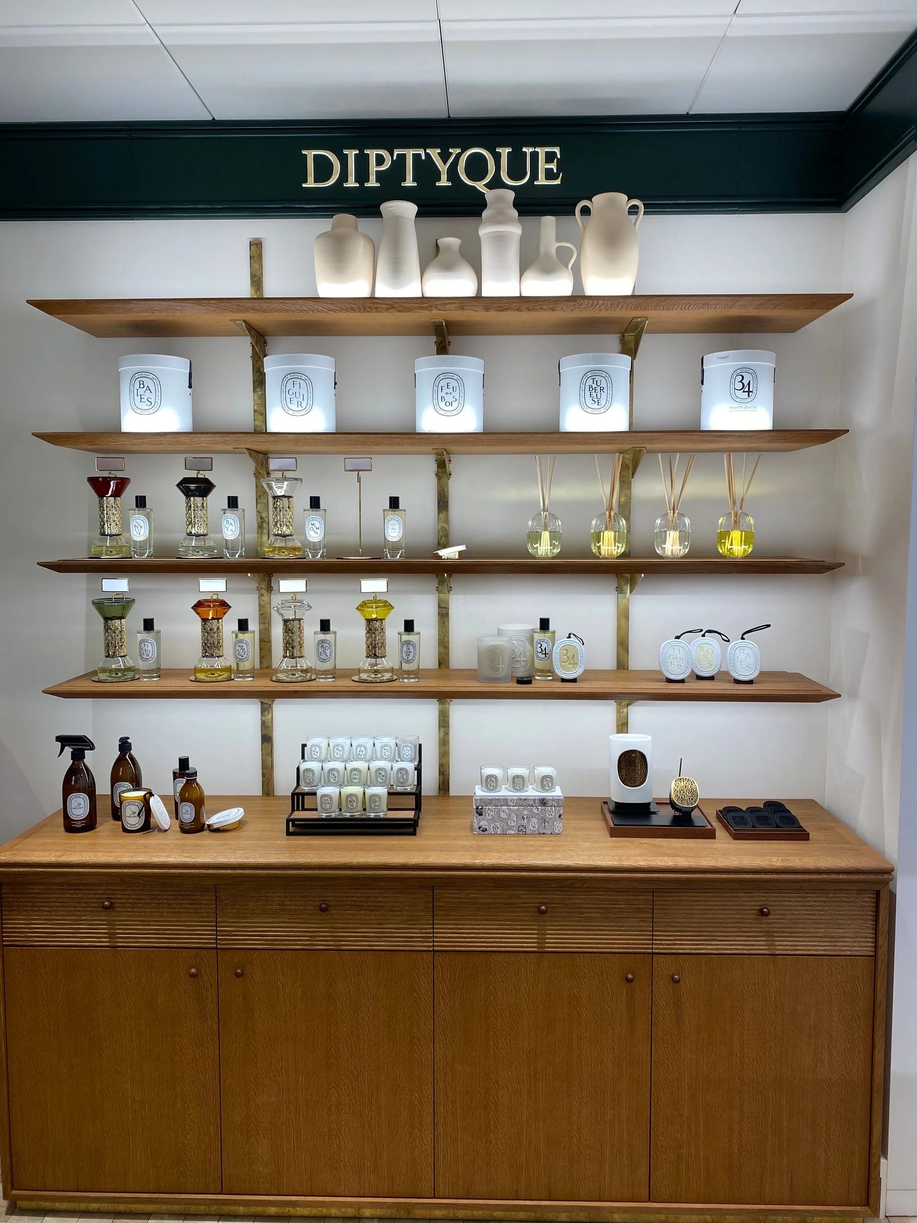 Diptyque, Copenhagen, display