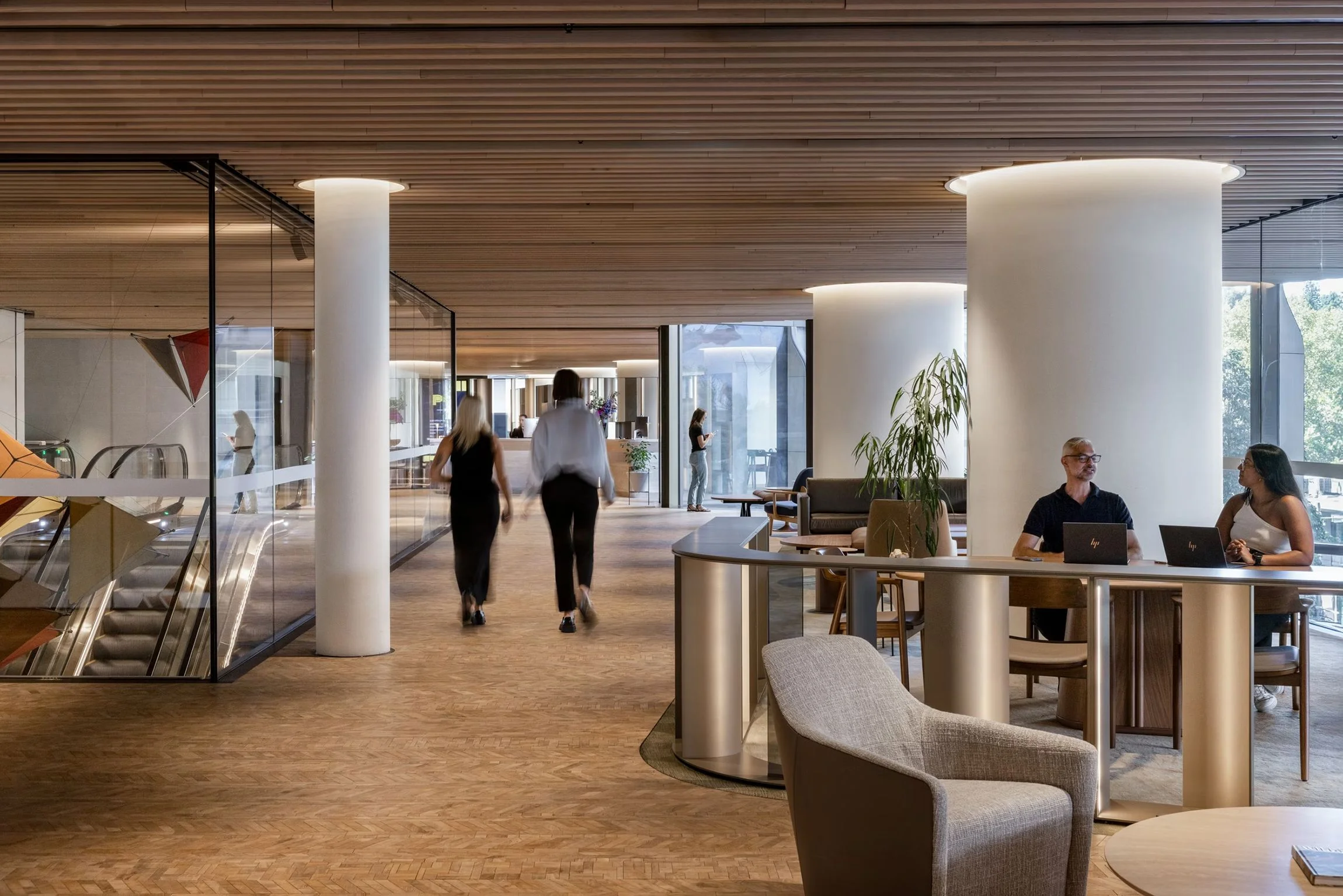 Parkline Place, Sydney, lobby atrium